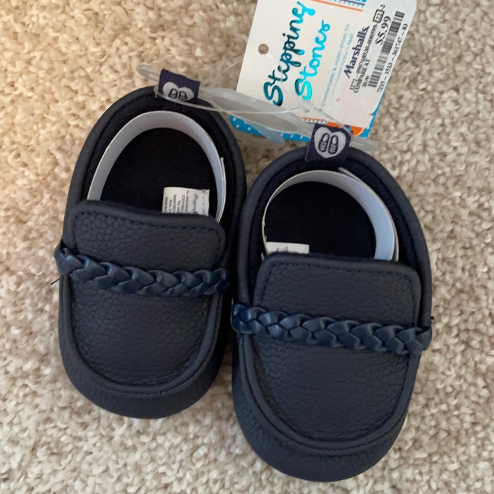 NWT baby loafers